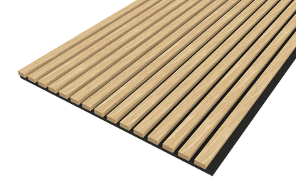 Oak Acoustic Wood Wall Panel Thin Slat Series 1 - 240/300x60cm