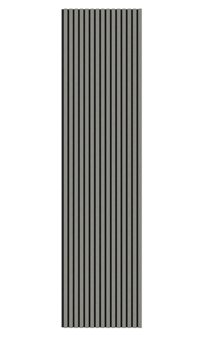 Grey Acoustic Wood Wall Panel Series 1 Sample
