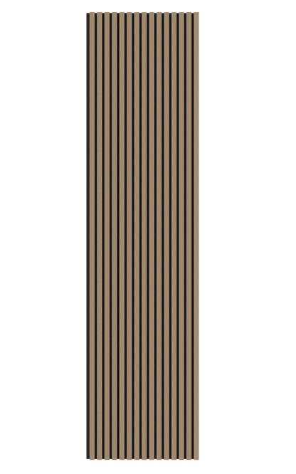 Smoked Oak Acoustic Wood Wall Panel Series 1 Sample