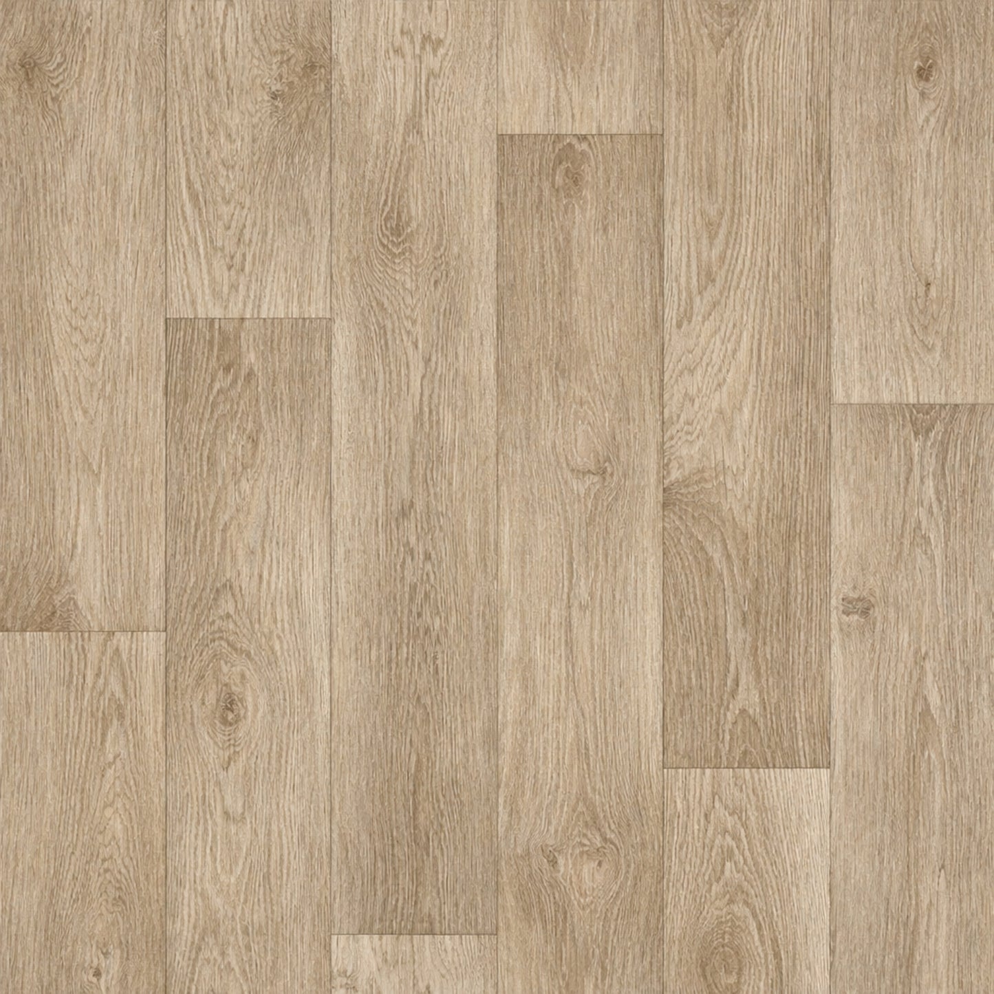 Aged Oak 619M Light Brown Wood Plank Effect Turbo Vinyl Flooring