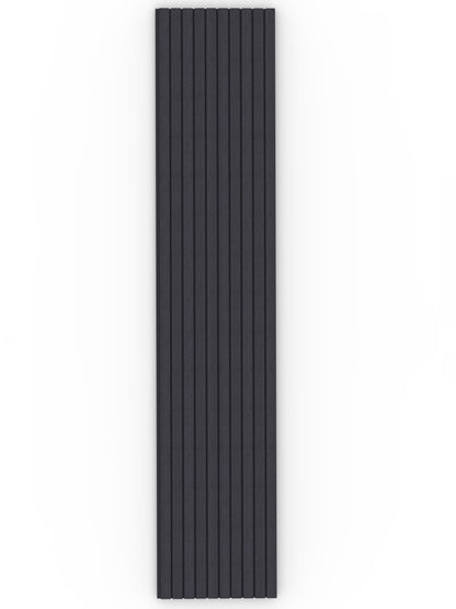 Black Oak Acoustic Wood Wall Panel Wide Slat Series 2 Sample