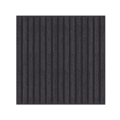 Black Acoustic Wood Wall Panel Tiles Series 1 - 60x60cm (4 Pack)