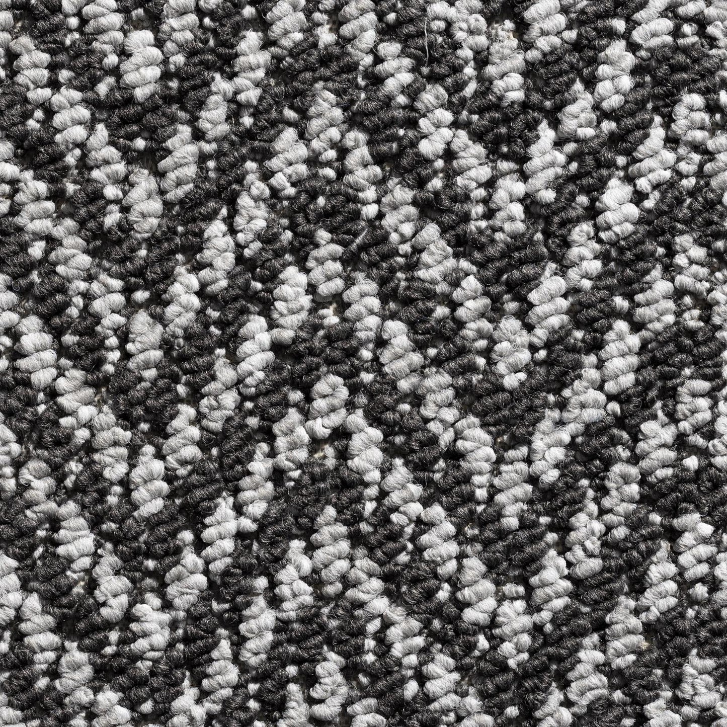 Aztec Herringbone Loop Carpet 5mm Pile with Felt Backing Sample