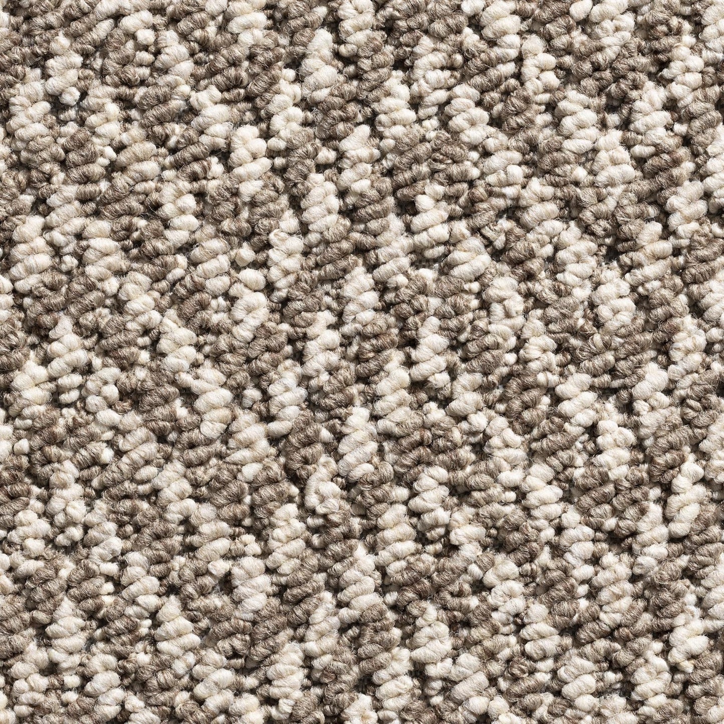 Aztec Herringbone Loop Carpet 5mm Pile with Felt Backing Sample