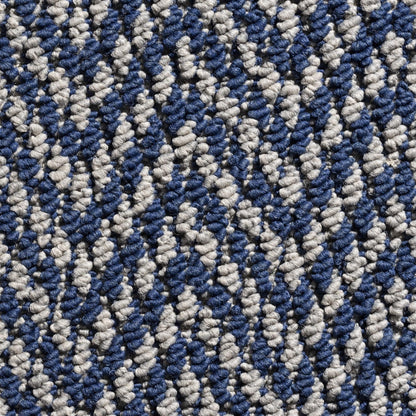 Aztec Herringbone Loop Carpet 5mm Pile with Felt Backing Sample