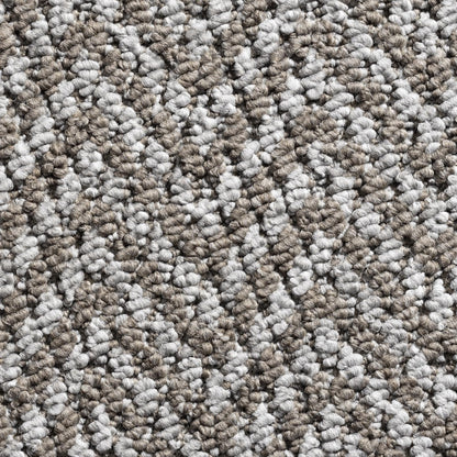 Aztec Herringbone Loop Carpet 5mm Pile with Felt Backing Sample