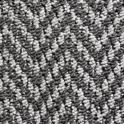 Aztec Herringbone Loop Carpet 5mm Pile with Felt Backing Sample