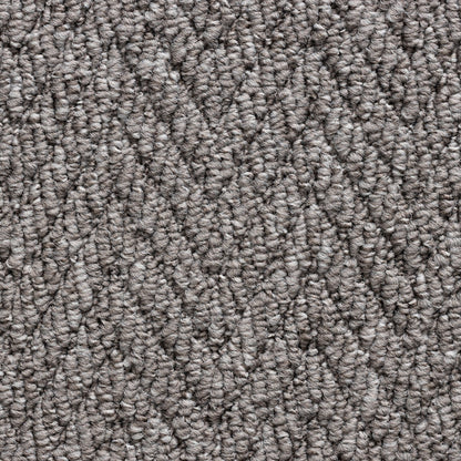 Havana Herringbone Loop Carpet 6mm Pile with Felt Backing