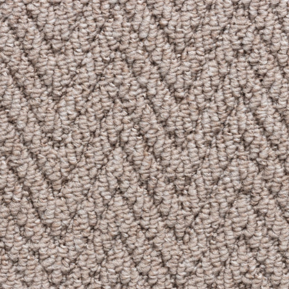 Havana Herringbone Loop Carpet 6mm Pile with Felt Backing