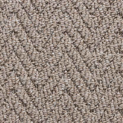 Havana Herringbone Loop Carpet 6mm Pile with Felt Backing
