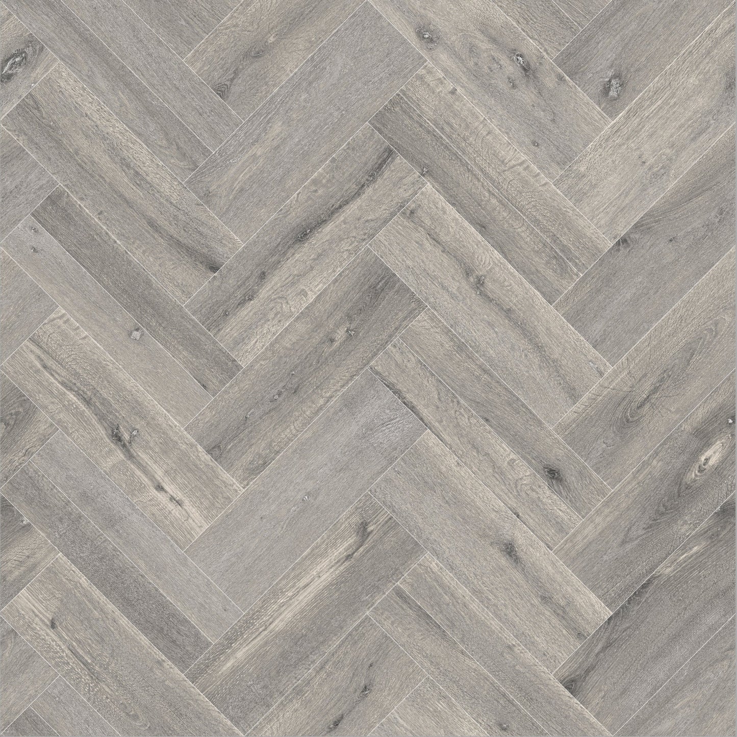 Mayfair 109M Grey Wood Herringbone Effect Turbo Vinyl Flooring
