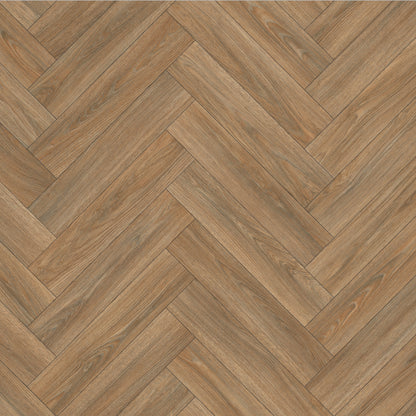 Westbury 694M Golden Oak Wood Herringbone Effect My Style Vinyl Flooring Sample