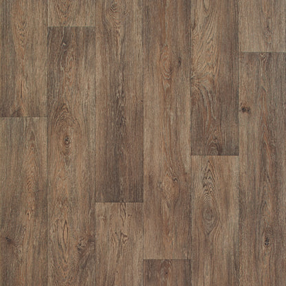 Aged Oak 619D Dark Wood Plank Effect Rimini Vinyl Flooring