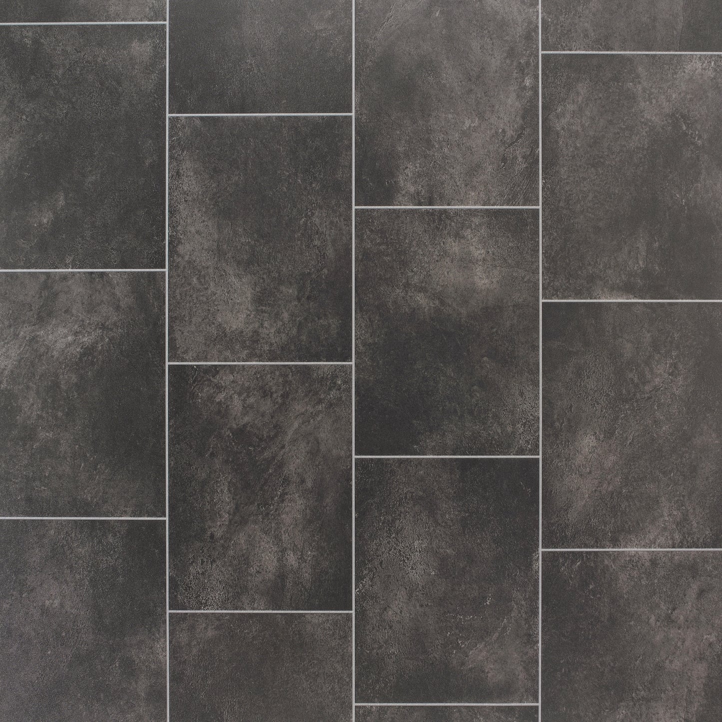 Lara 8409 Warm Grey Stone Tile Effect Turbo Vinyl Flooring Sample