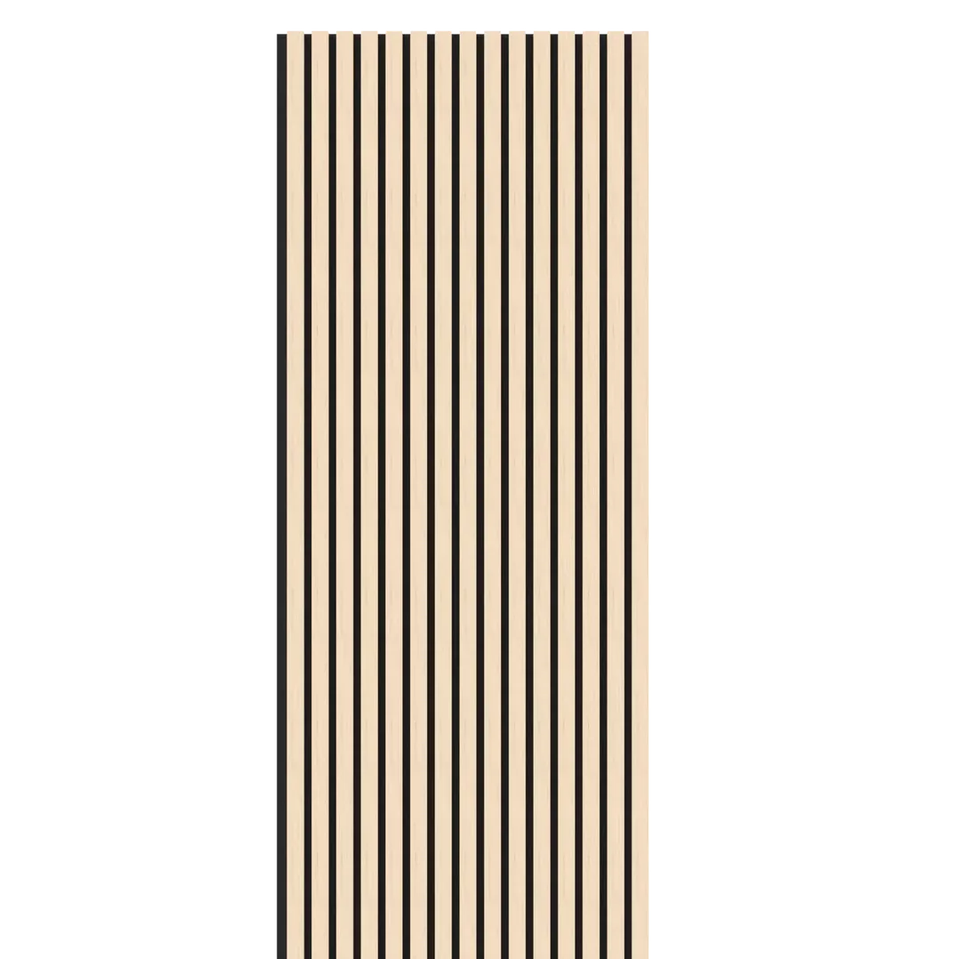 Washed Oak Acoustic Wood Wall Panel Thin Slat Series 1 - 240/300x60cm